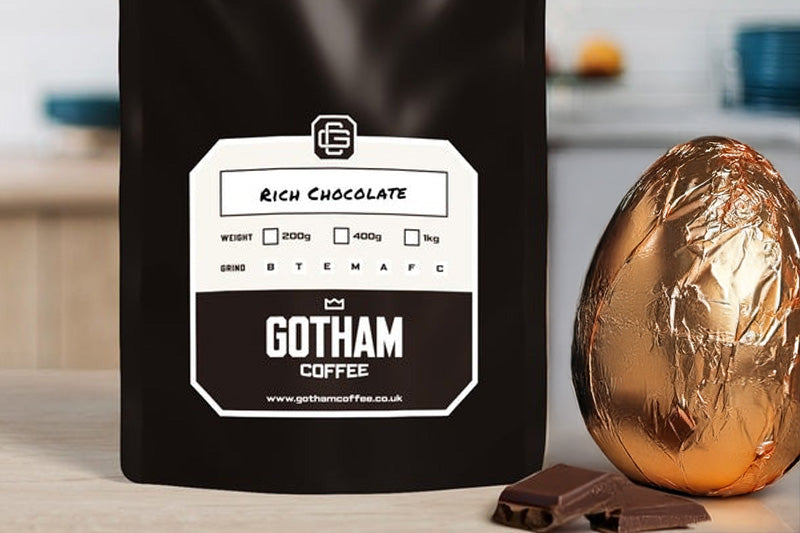 Easter chocolate coffee