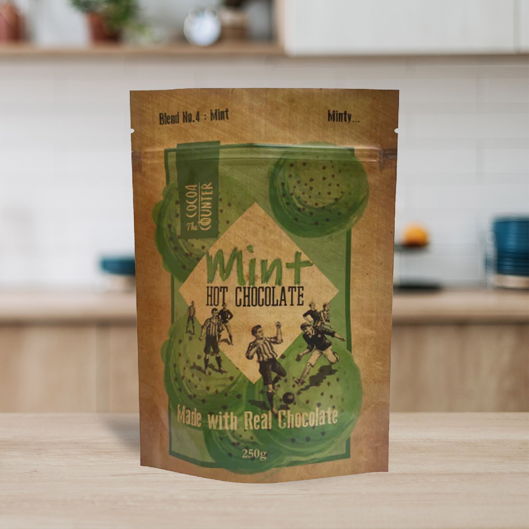 Mint Chocolate Real Hot Chocolate Flakes