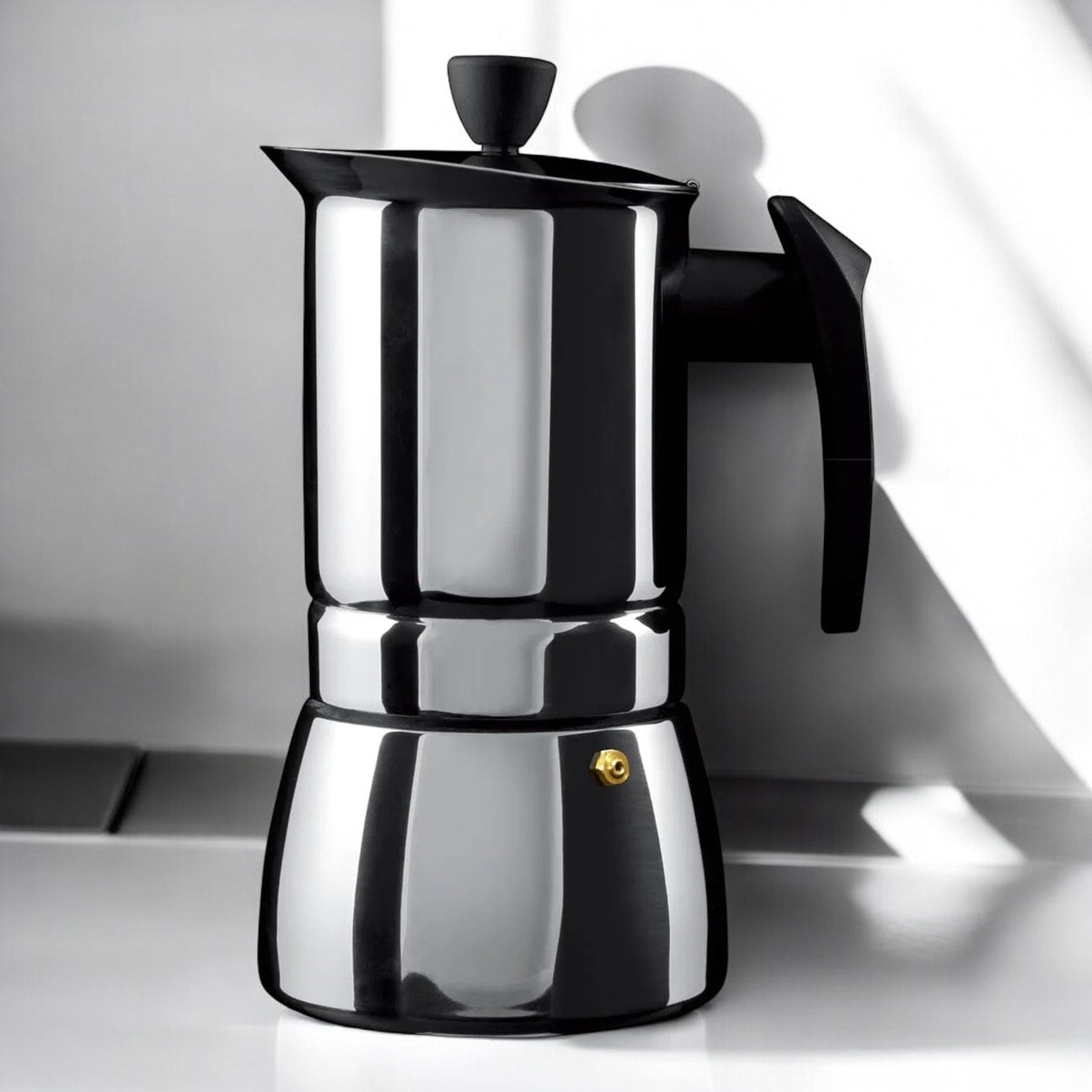 Café Olé 6 Cup Espresso Maker, Induction Hob