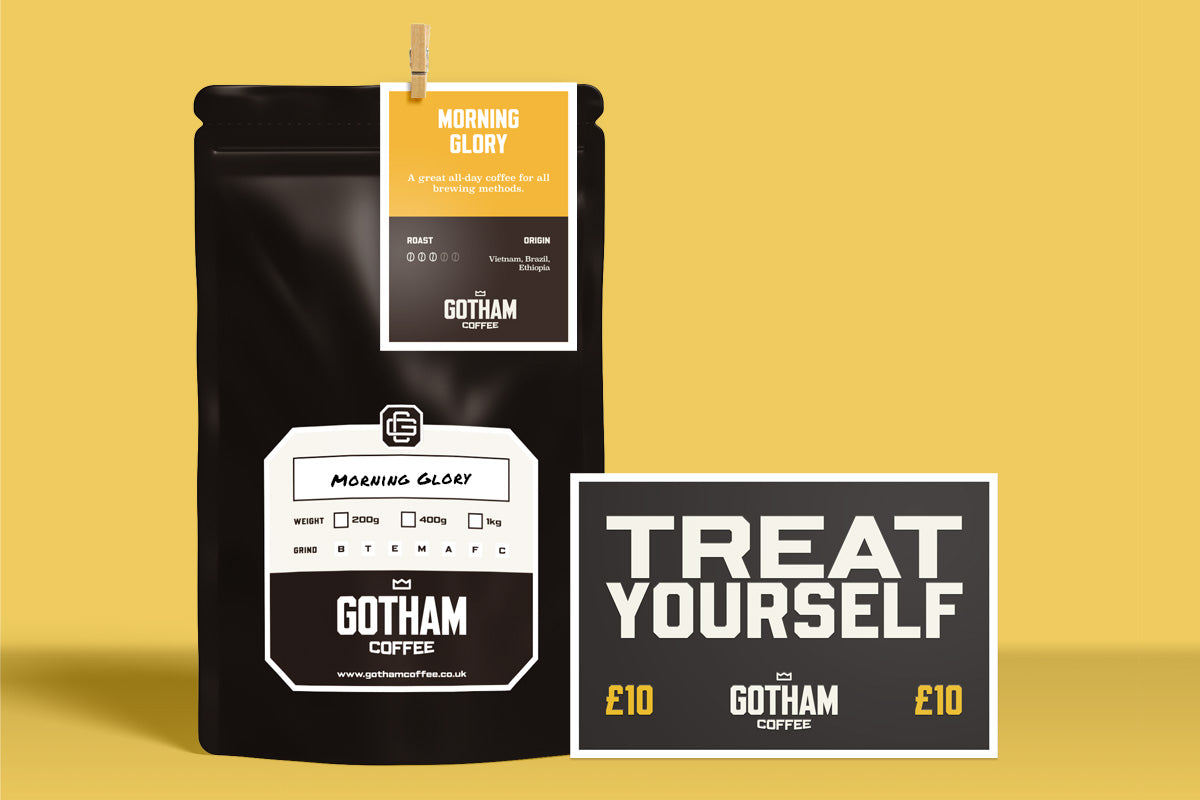 Become A Gifting Hero - New Gotham Coffee Gift Cards