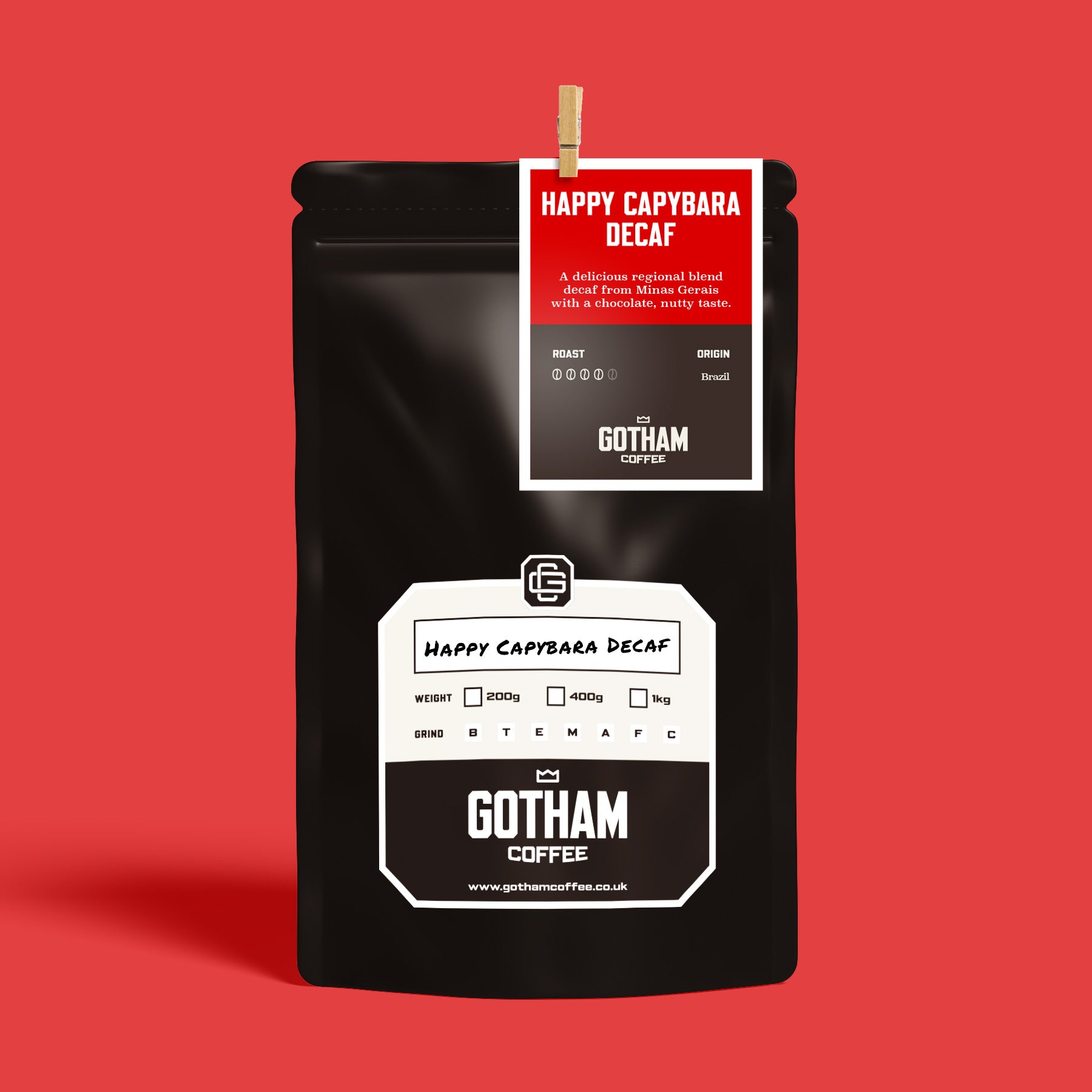 Happy Capybara Blend Decaf Coffee